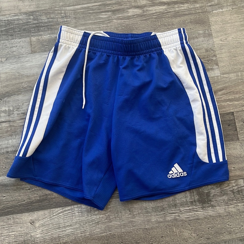 Unisex Navy Adidas Soccer Shorts
